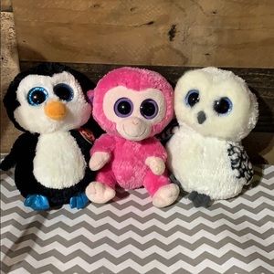 ty beanie boo stuff animals